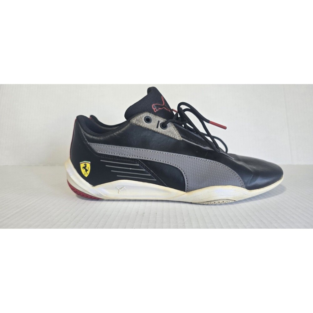 ​Puma Scuderia Ferrari R-Cat Machina Men Size 8.5 Black Grey 306865-01